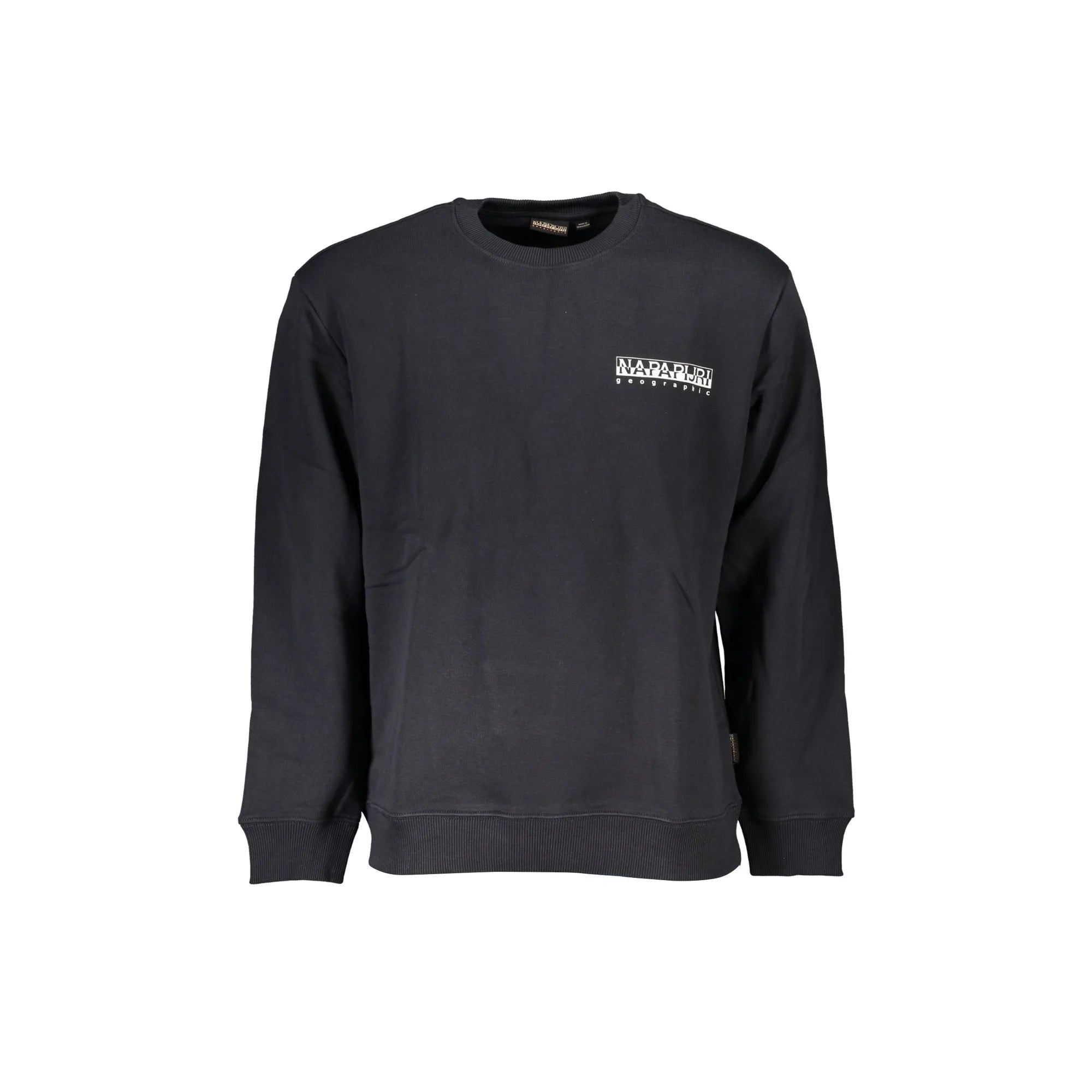 NAPAPIJRI FELPA SENZA ZIP UOMO NERO