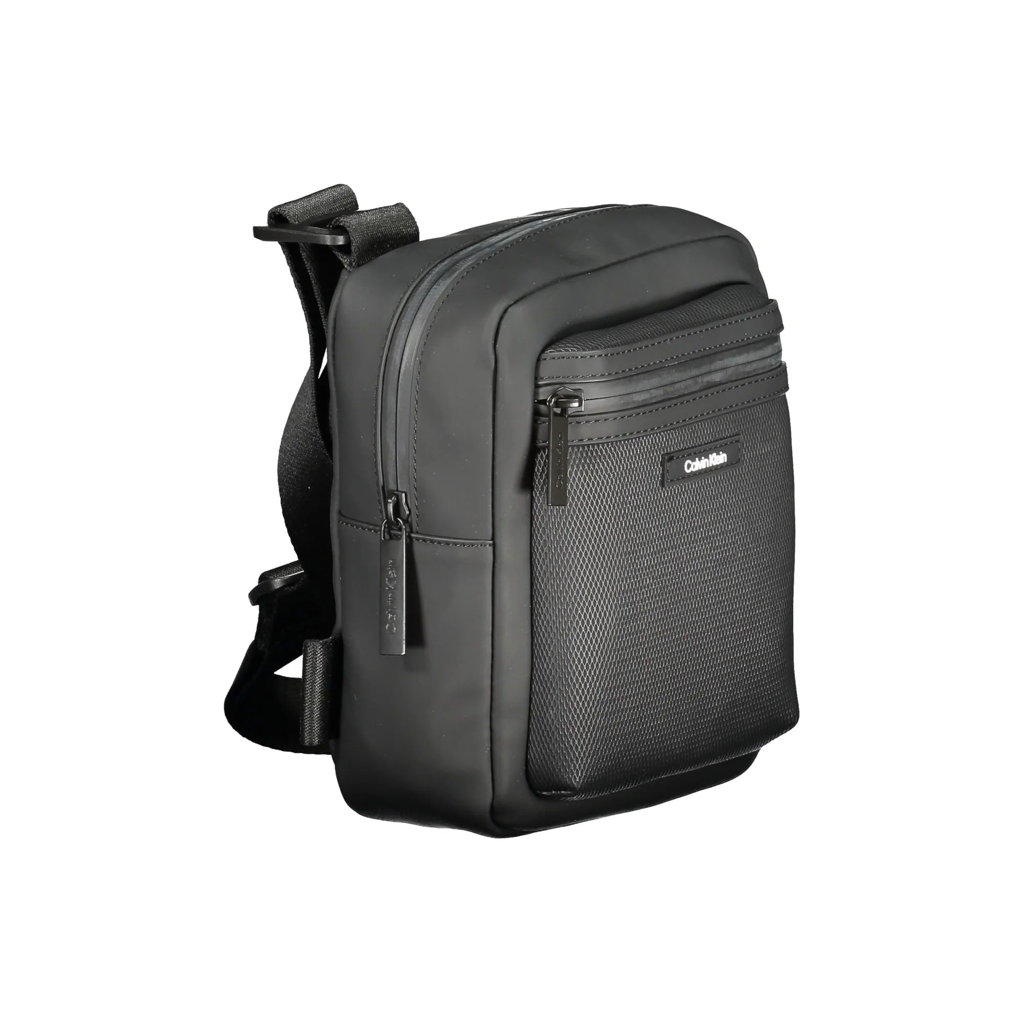 Calvin Klein Borsa a Tracolla Uomo Nera Chiusura con Zip A spalla nero - vista 3