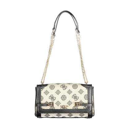 GUESS JEANS Borsa Donna Loralee Nera a Spalla con Catena Borse Nero - foto prodotto
