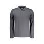 Guess Jeans Polo Maniche Lunghe Uomo Nera Logo Nero - foto prodotto