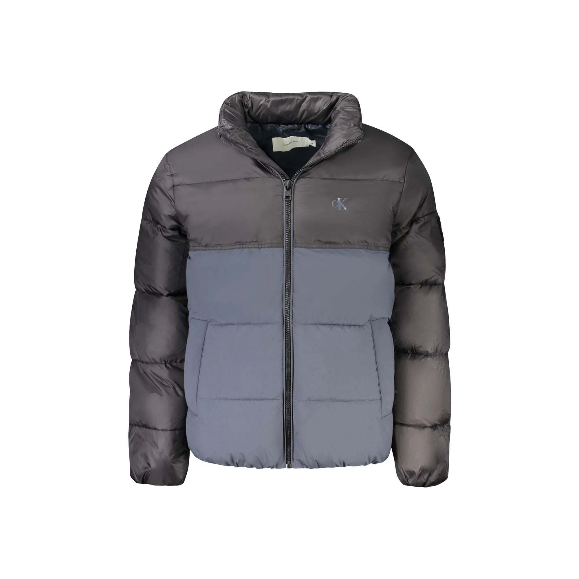 Calvin Klein Giubbotto Uomo Blu con Zip e Dettagli Neri Giubbotti e Giacche - vista 6