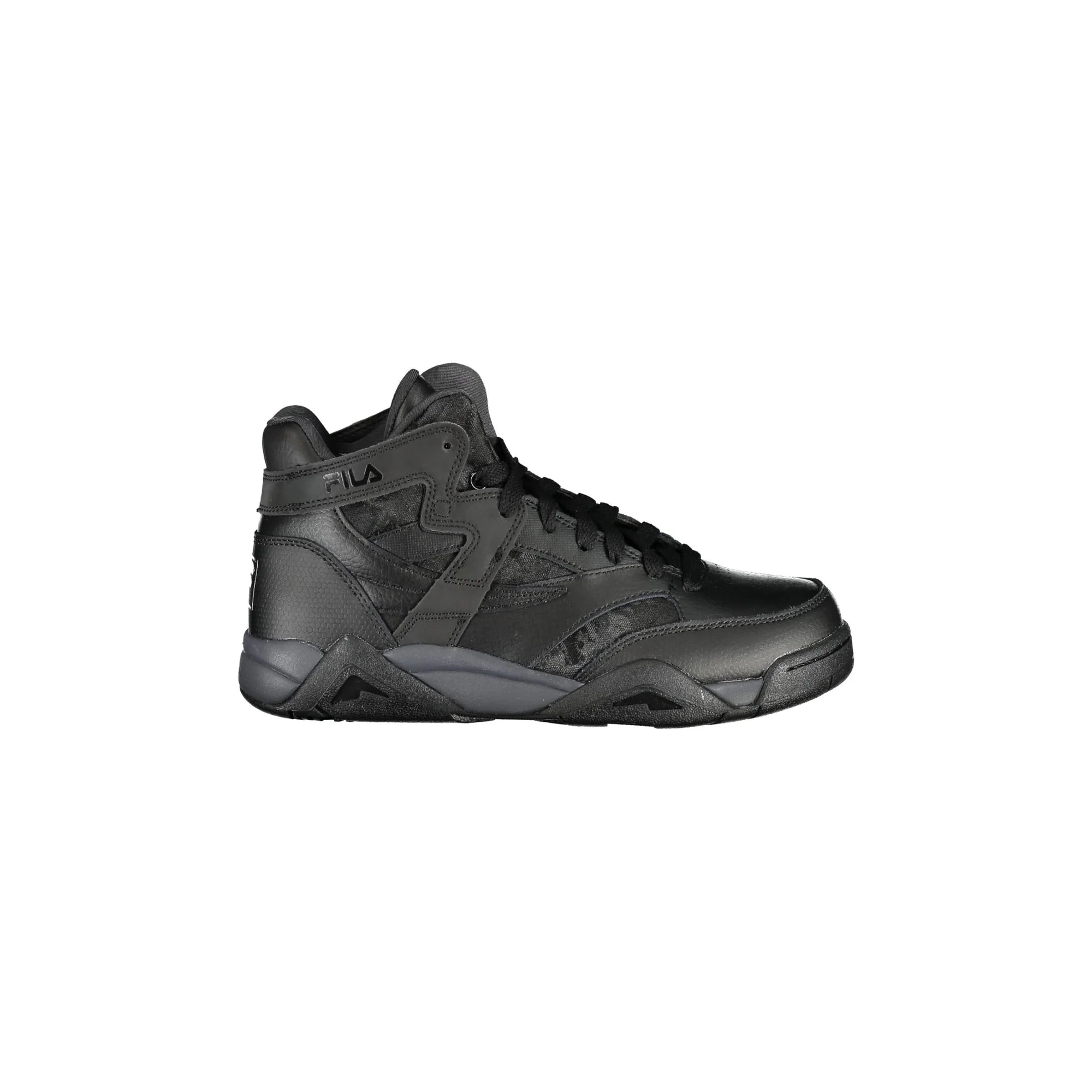FILA Scarpe Sneakers Donna Alte Nere con Dettagli a Contrasto Nero - foto prodotto