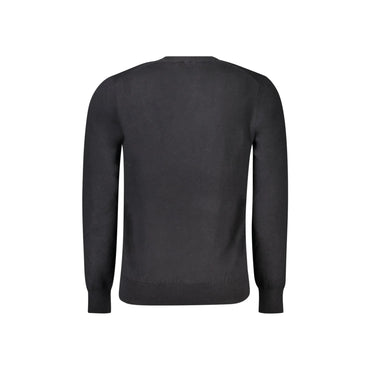 North Sails Maglione Uomo Nero Girocollo in Cotone e Lana Maglie - vista 2