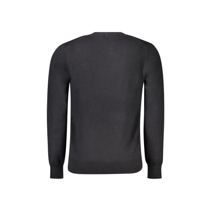 North Sails Maglione Uomo Nero Girocollo in Cotone e Lana Maglie - vista 2
