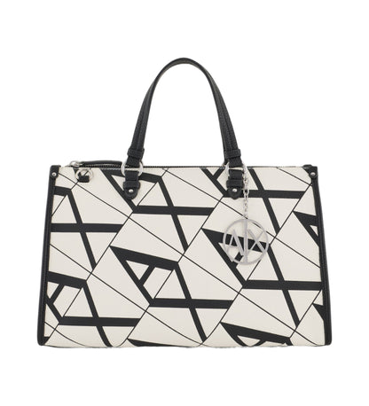 Borsa Donna Bauletto Armani Exchange Gynger con Tracolla Bianco Nero Borse - foto prodotto