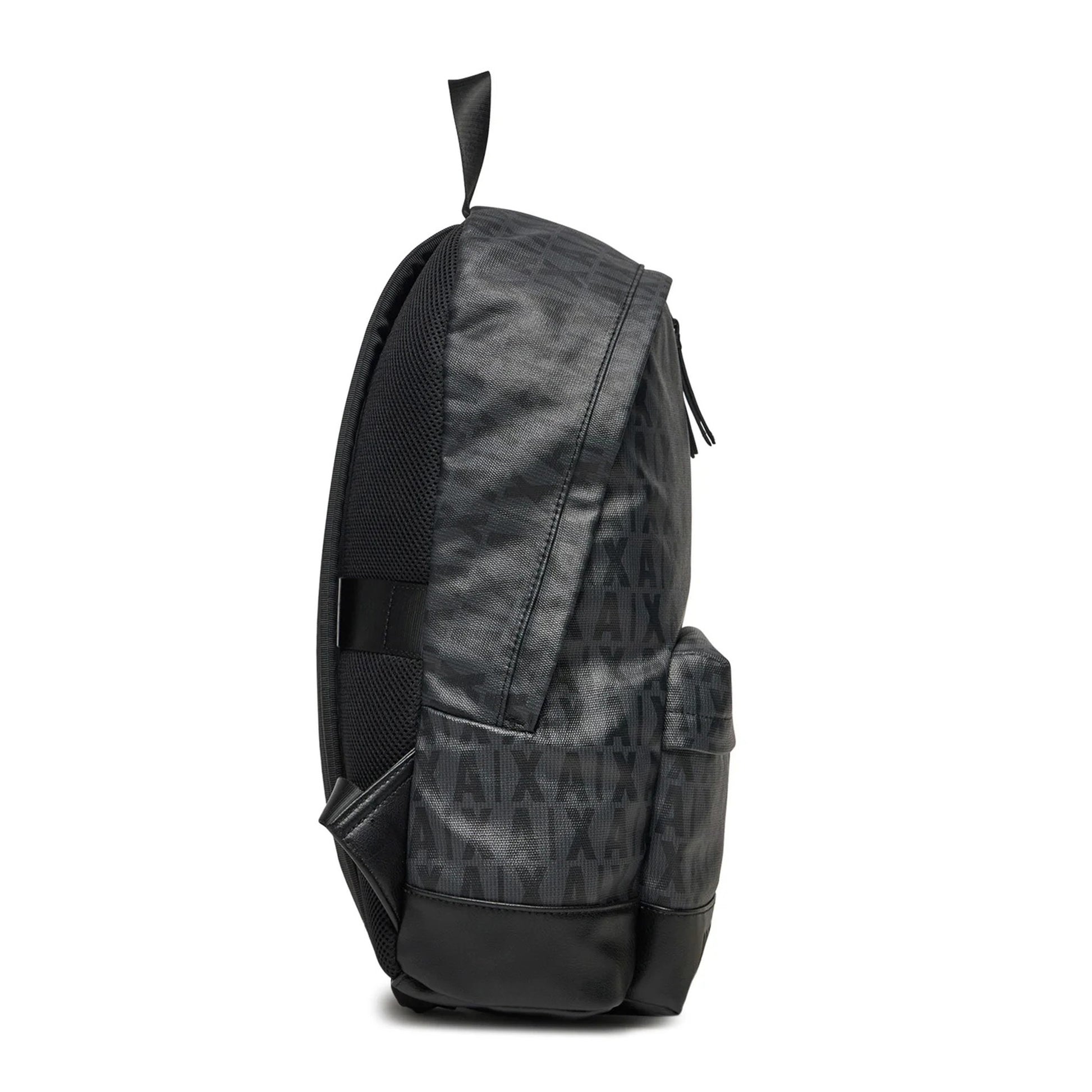 Zaino Uomo Armani Exchange Grigio Nero 952666 4F865 - vista 3