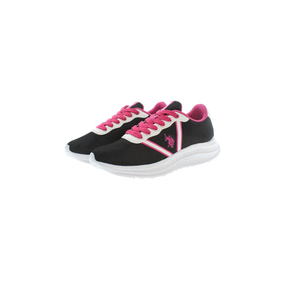 U.S. Polo Best Price Sneakers Donna Nere Dettagli a Contrasto nero - vista 3
