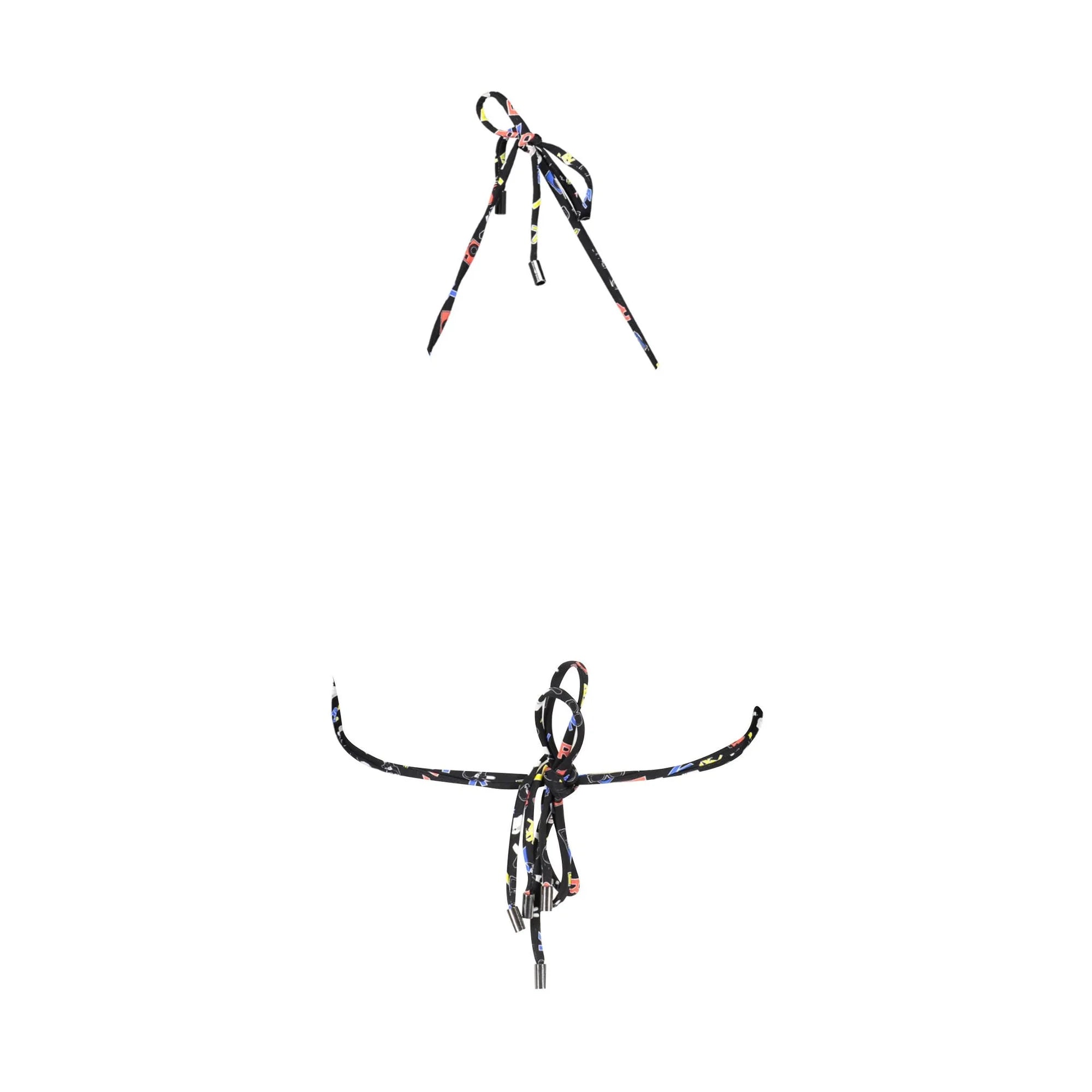 KARL LAGERFELD BEACHWEAR COSTUME PARTE SOPRA DONNA NERO