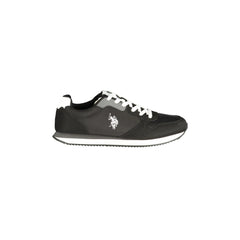 U.S. Polo Assn. Sportcipő Férfi Fekete Logó Nyomtatás
