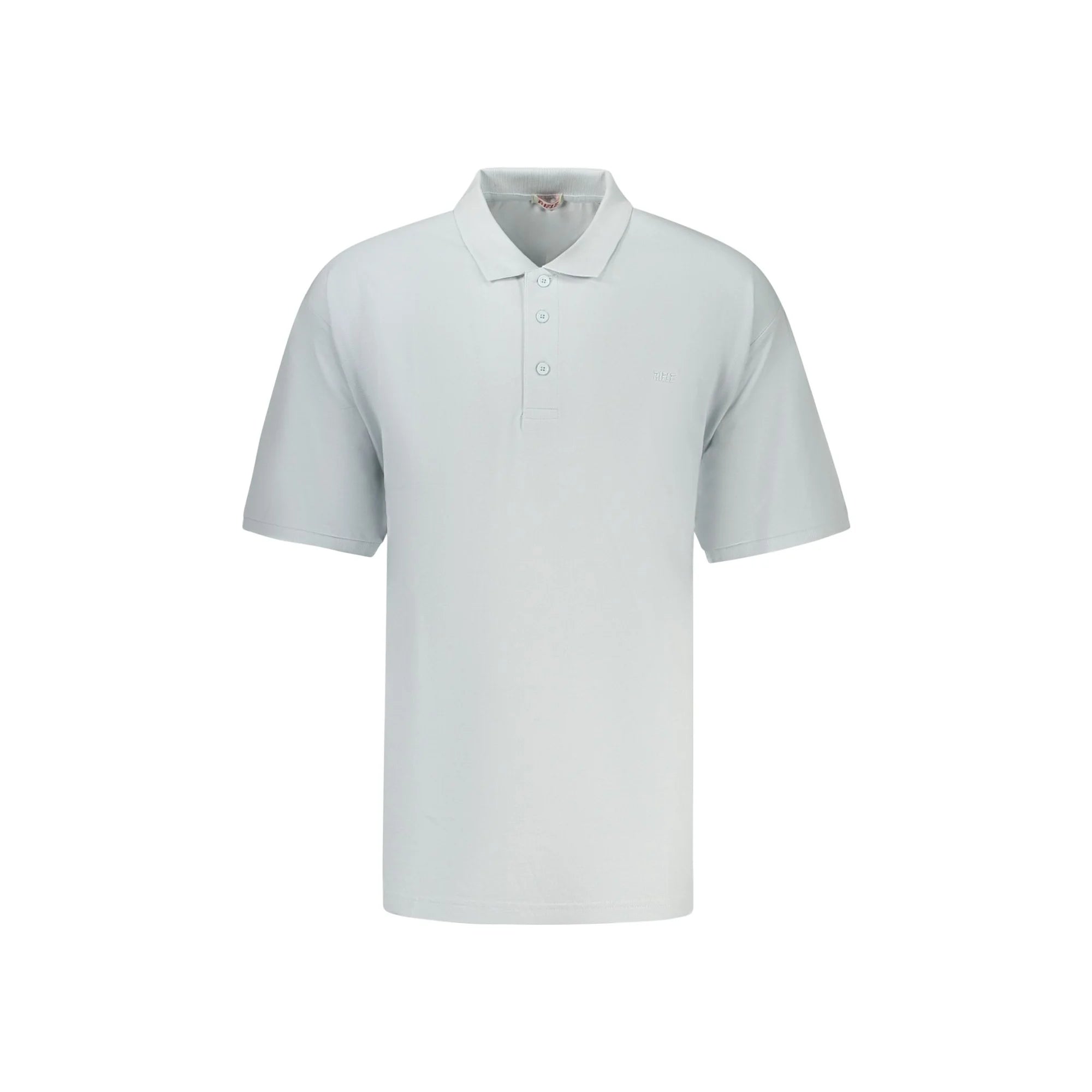 RIFLE POLO MANICHE CORTE UOMO AZZURRO