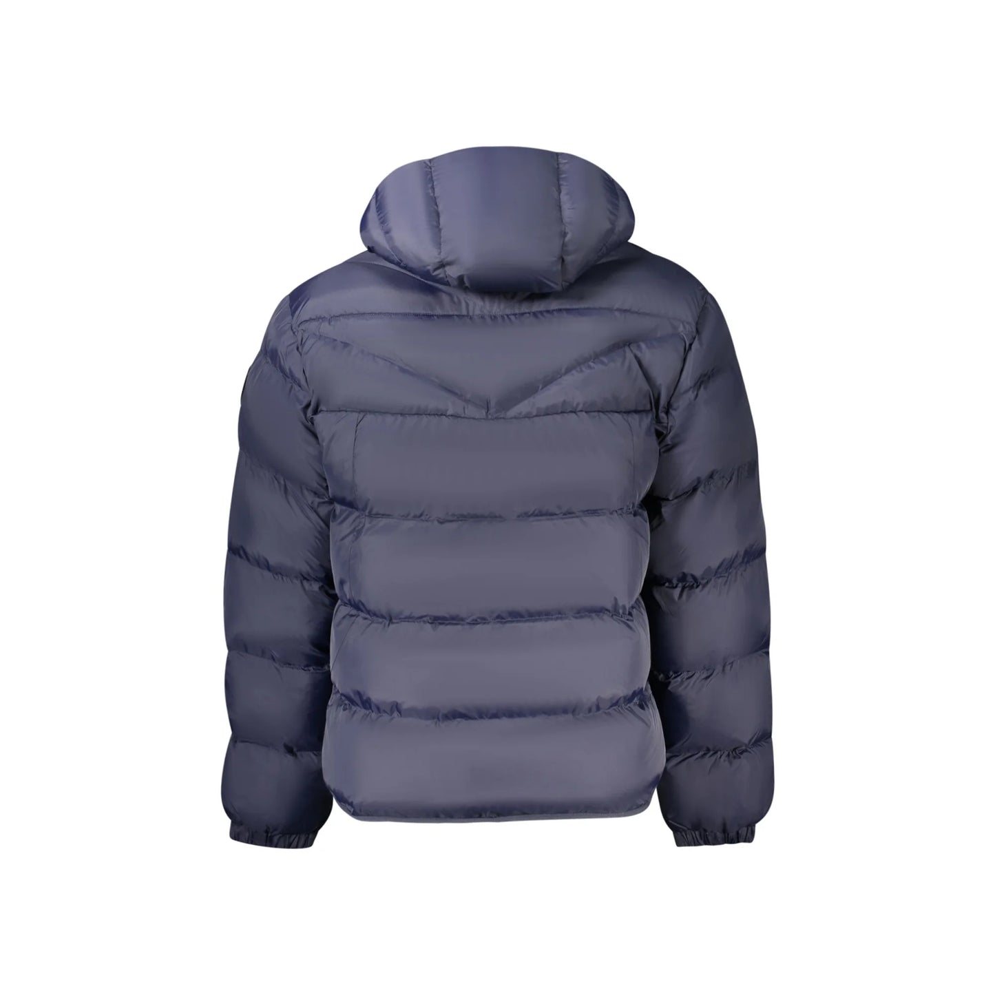 Napapijri Giubbotto Uomo Blu con Cappuccio Relaxed Fit e Dettagli Logo Giubbotti e Giacche - vista 2