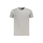 Napapijri T-Shirt Maniche Corte Uomo Grigia Ricamo Grigio - foto prodotto