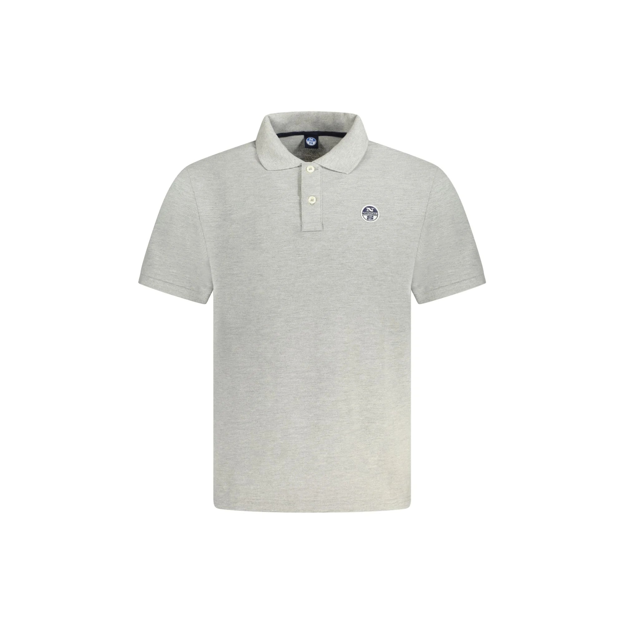 NORTH SAILS POLO MANICHE CORTE UOMO GRIGIO