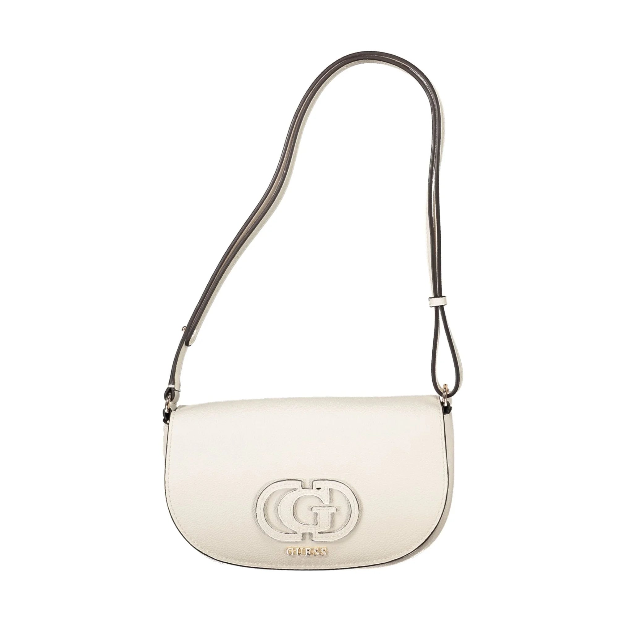 Guess Jeans Borsa a Spalla Donna Bianca Logo Borse Bianco - foto prodotto