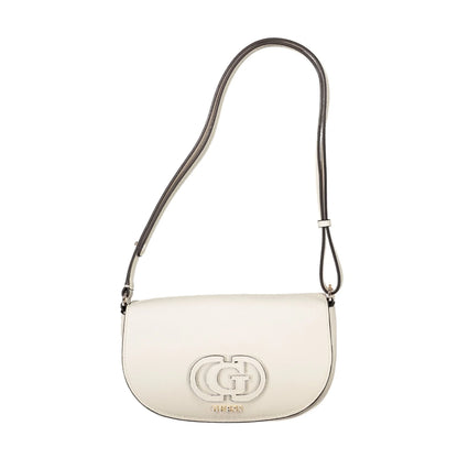 Guess Jeans Borsa a Spalla Donna Bianca Logo Borse Bianco - foto prodotto