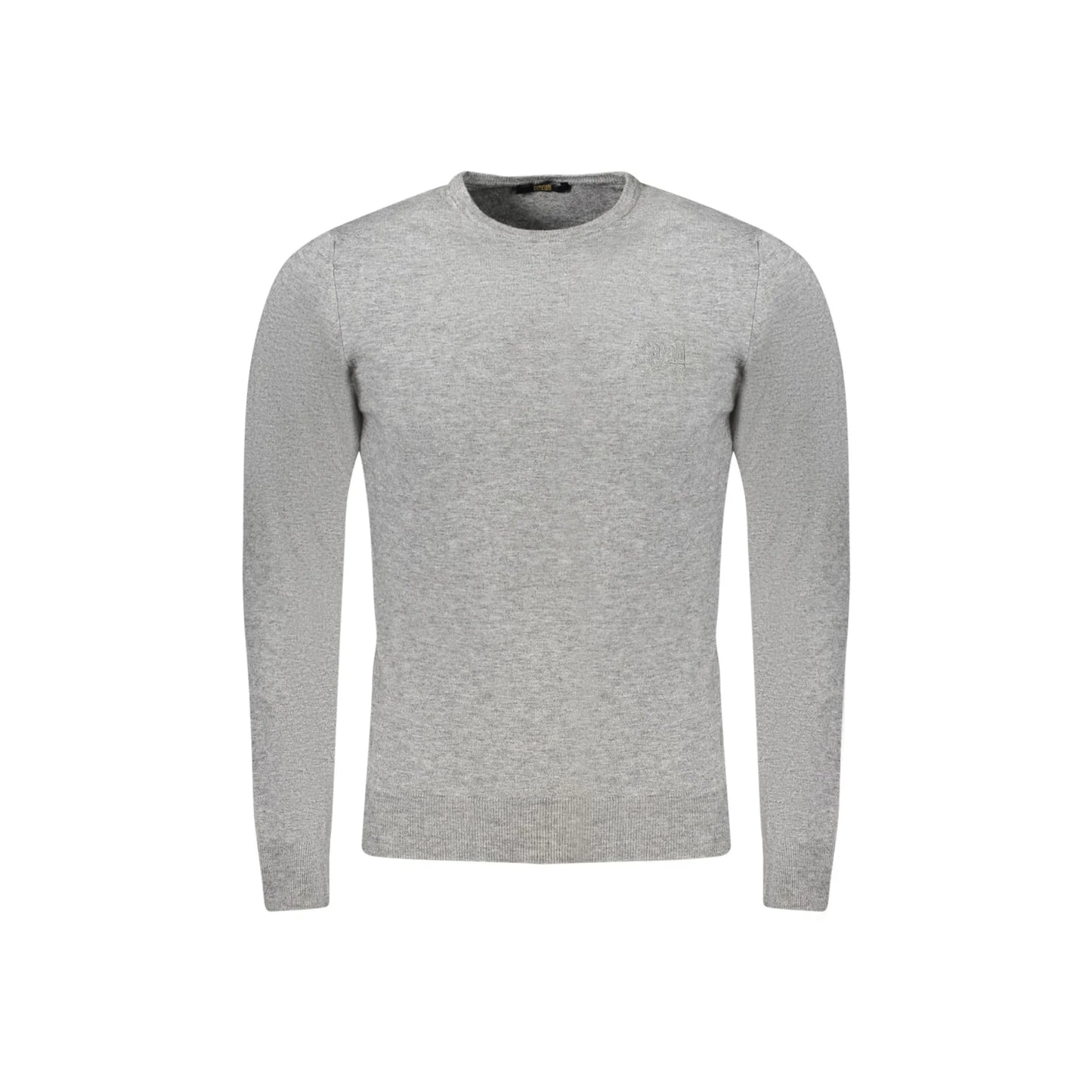 Cavalli Class Maglia Uomo Grigia Girocollo con Logo Maglie Grigio - foto prodotto