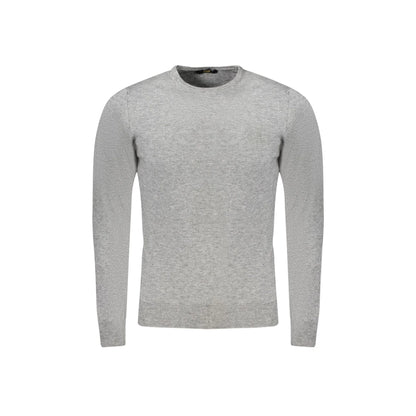 Cavalli Class Maglia Uomo Grigia Girocollo con Logo Maglie Grigio - foto prodotto