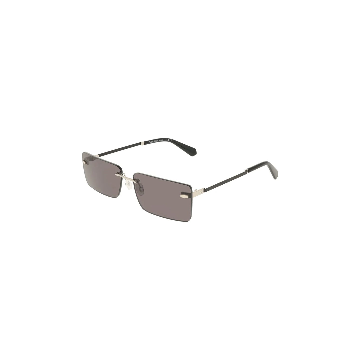 Calvin Klein Occhiali da Sole Donna Nero Lente Fumé - vista 2