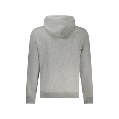 Napapijri Felpa Maniche Lunghe Senza Zip Uomo Grigia Stampa Logo Felpe grigio - vista 2