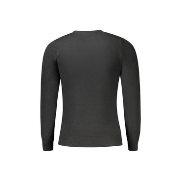 Cavalli Class Maglia Uomo Nero Girocollo con Logo Maglie - vista 2