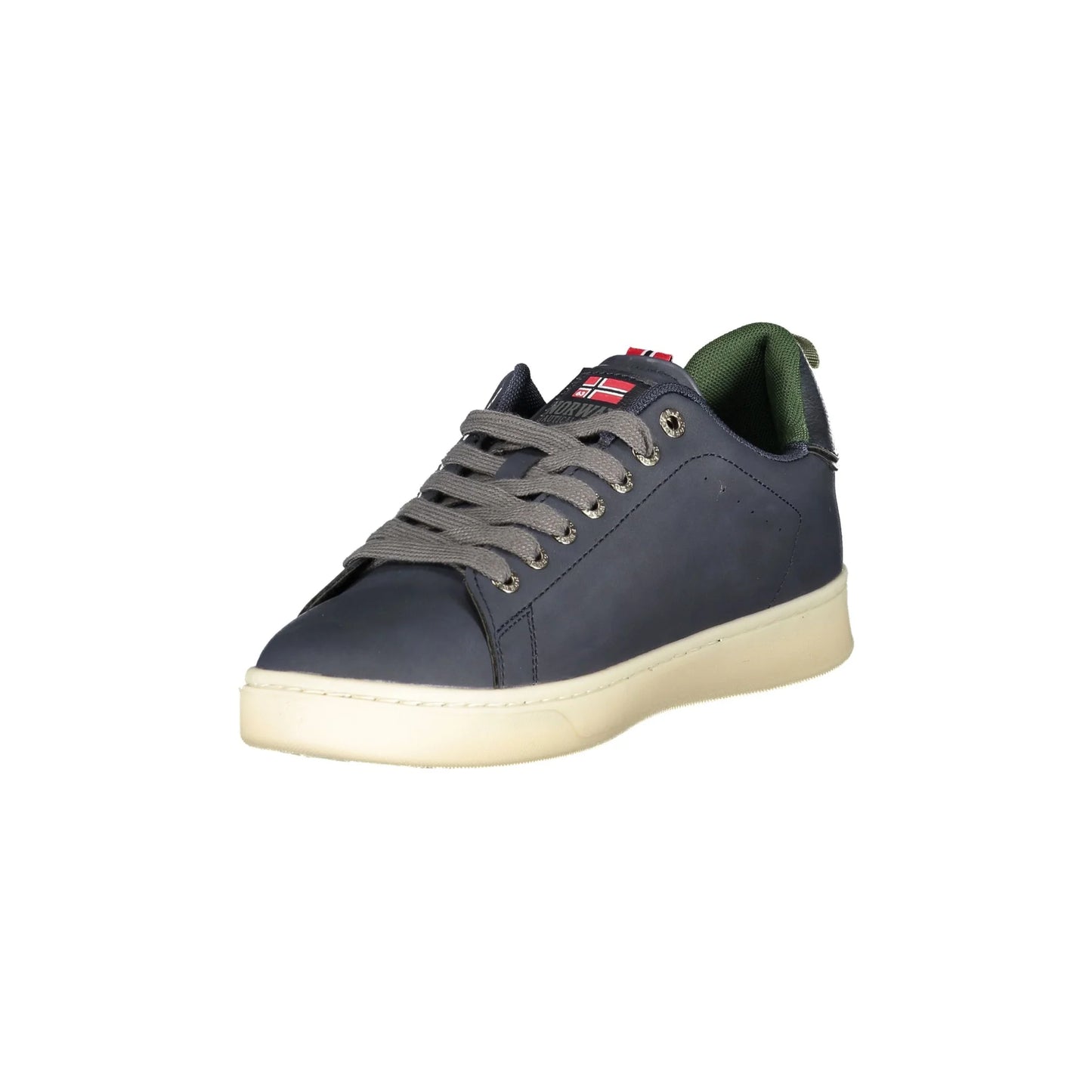 NORWAY 1963 Sneakers Uomo Blu Olsen con Lacci - vista 3