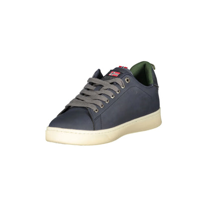 NORWAY 1963 Sneakers Uomo Blu Olsen con Lacci - vista 3