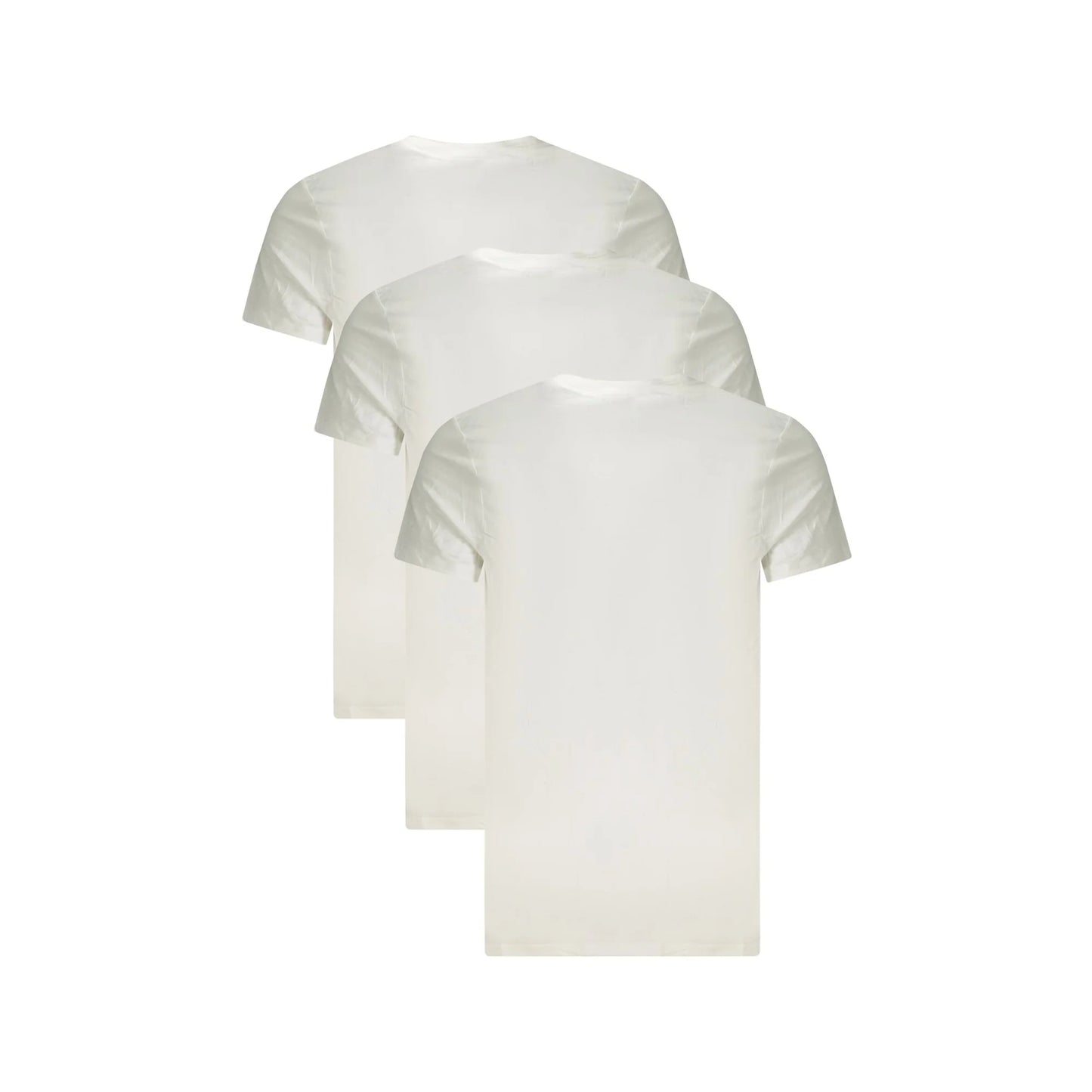 Calvin Klein T-Shirt Maniche Corte Uomo Bianca Ricamo Logo bianco - vista 2