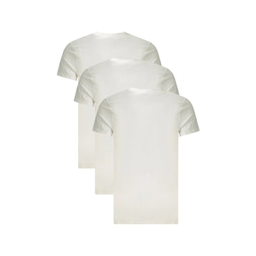 Calvin Klein T-Shirt Maniche Corte Uomo Bianca Ricamo Logo bianco - vista 2