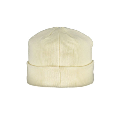 FILA Berretto Uomo Bianco con Ricamo e Logo Cappelli - vista 2