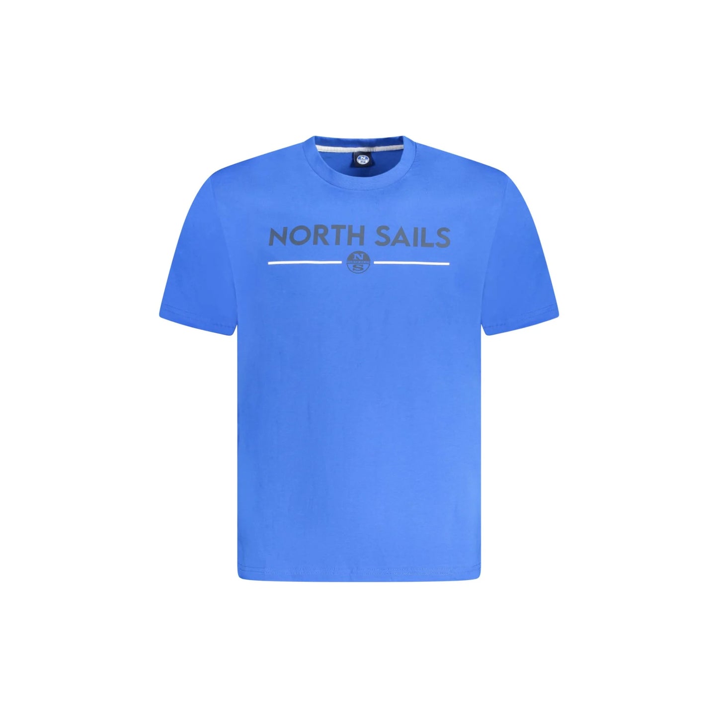 North Sails T-Shirt Maniche Corte Uomo Blu Stampa Logo - foto prodotto