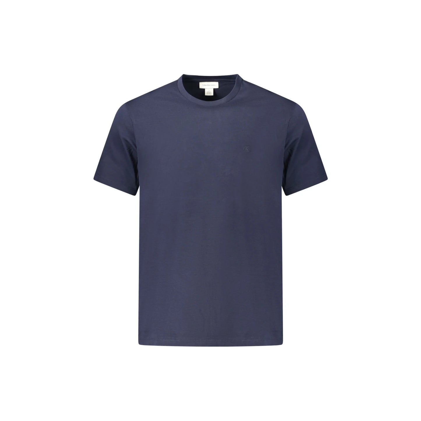 Calvin Klein T-Shirt Maniche Corte Uomo Blu Ricamo - foto prodotto