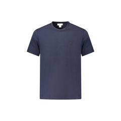 Calvin Klein T-Shirt Krótki Rękaw Mężczyzna Niebieski Haft