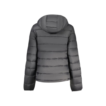 North Sails Giubbotto Donna Nero con Cappuccio Water Resistant Logo Giubbotti e Giacche - vista 2