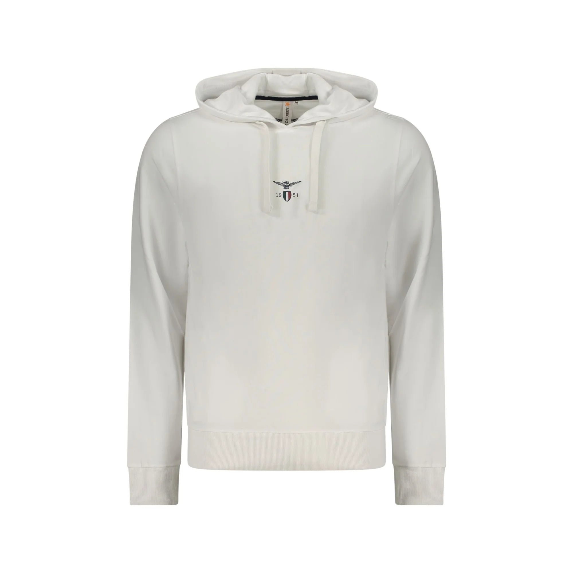 ACCADEMIA MILITARE FELPA SENZA ZIP UOMO BIANCO