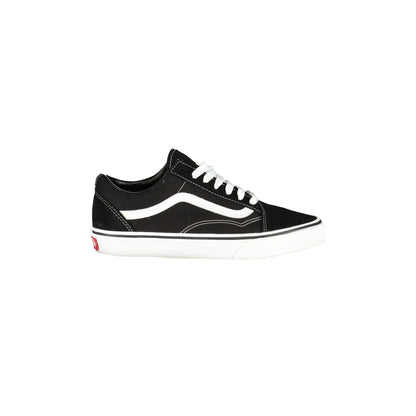 Vans Sneakers Donna Nere Dettagli a Contrasto Logo Nero - foto prodotto