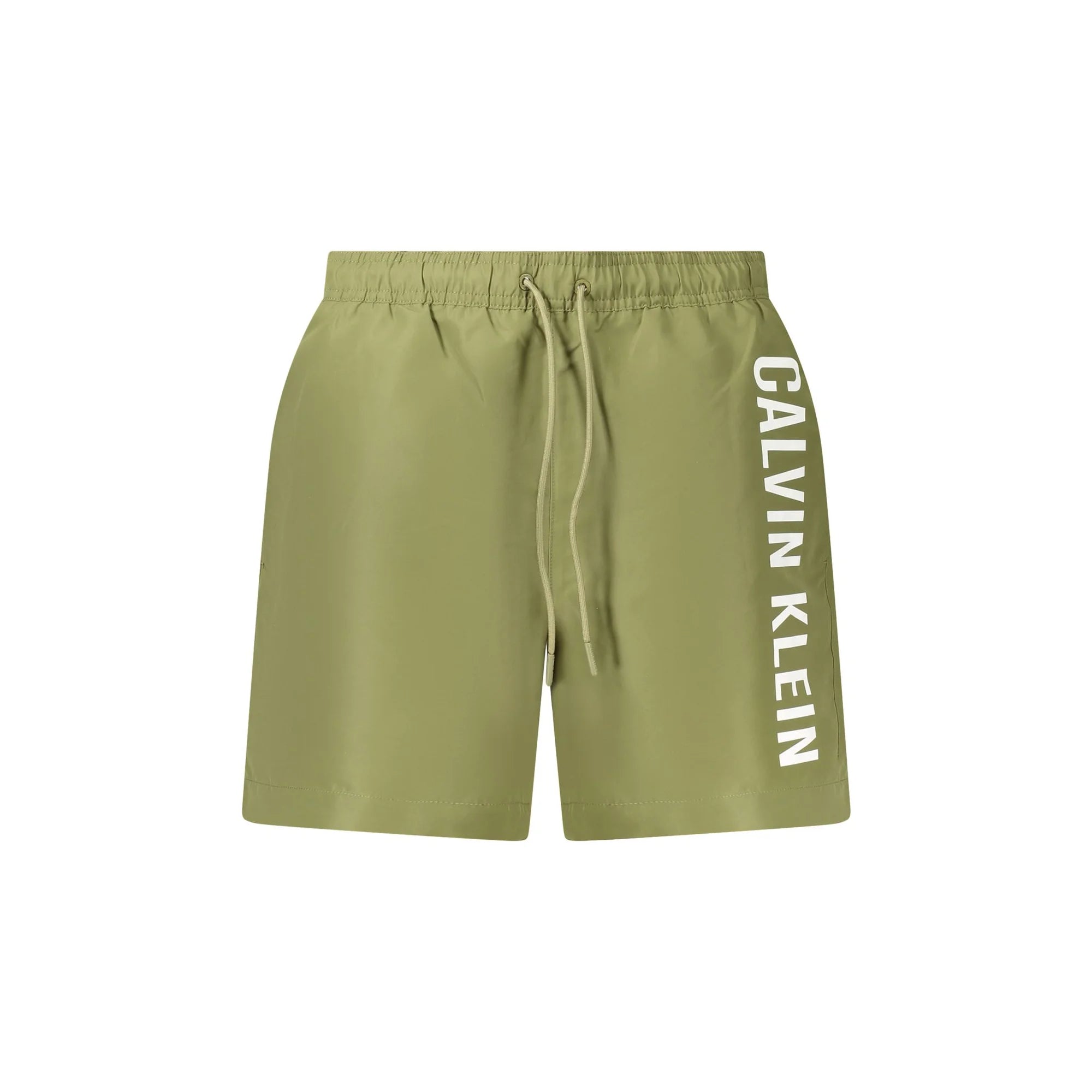 Calvin Klein Costume da Mare Uomo Verde Stampa Logo - foto prodotto