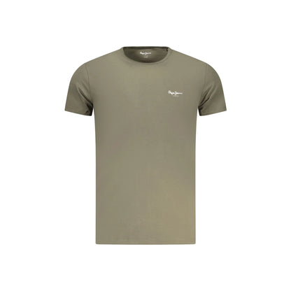 PEPE JEANS T-SHIRT MANICHE CORTE UOMO VERDE