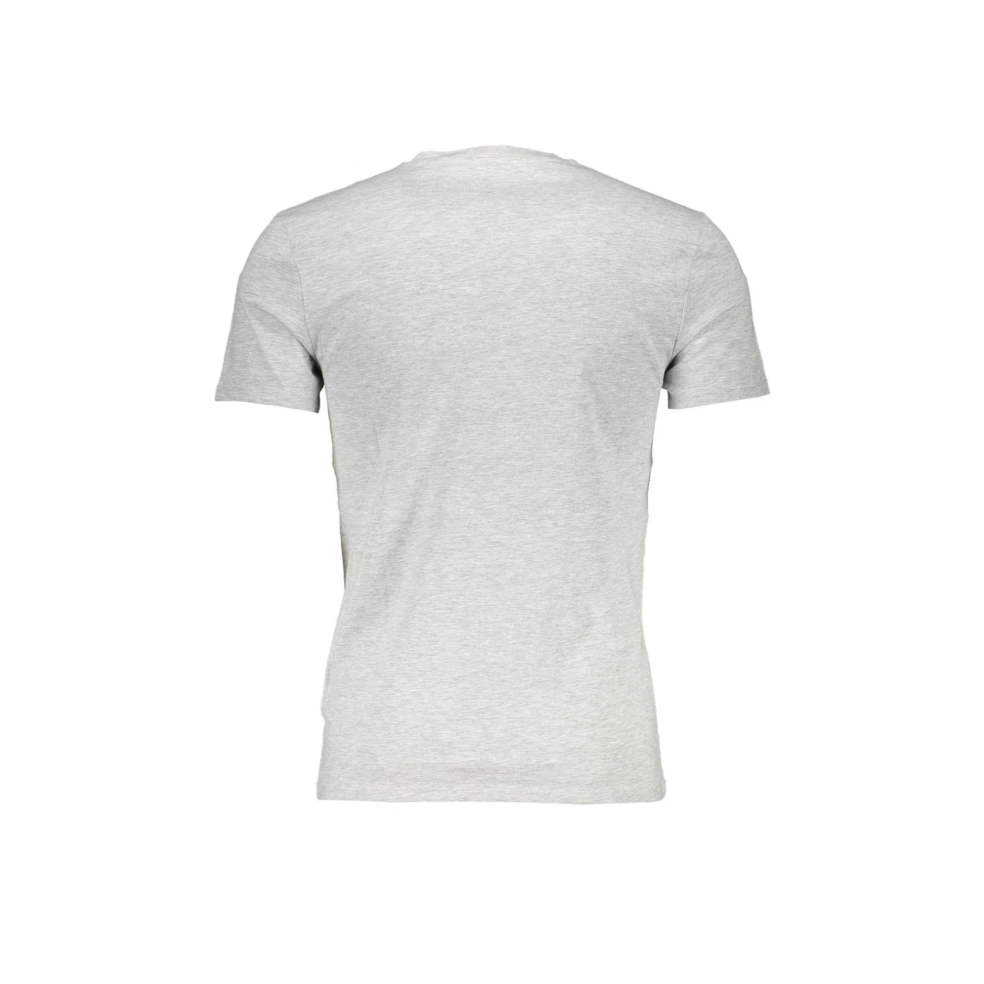 Guess Jeans T-Shirt Maniche Corte Uomo Grigia Logo grigio - vista 2