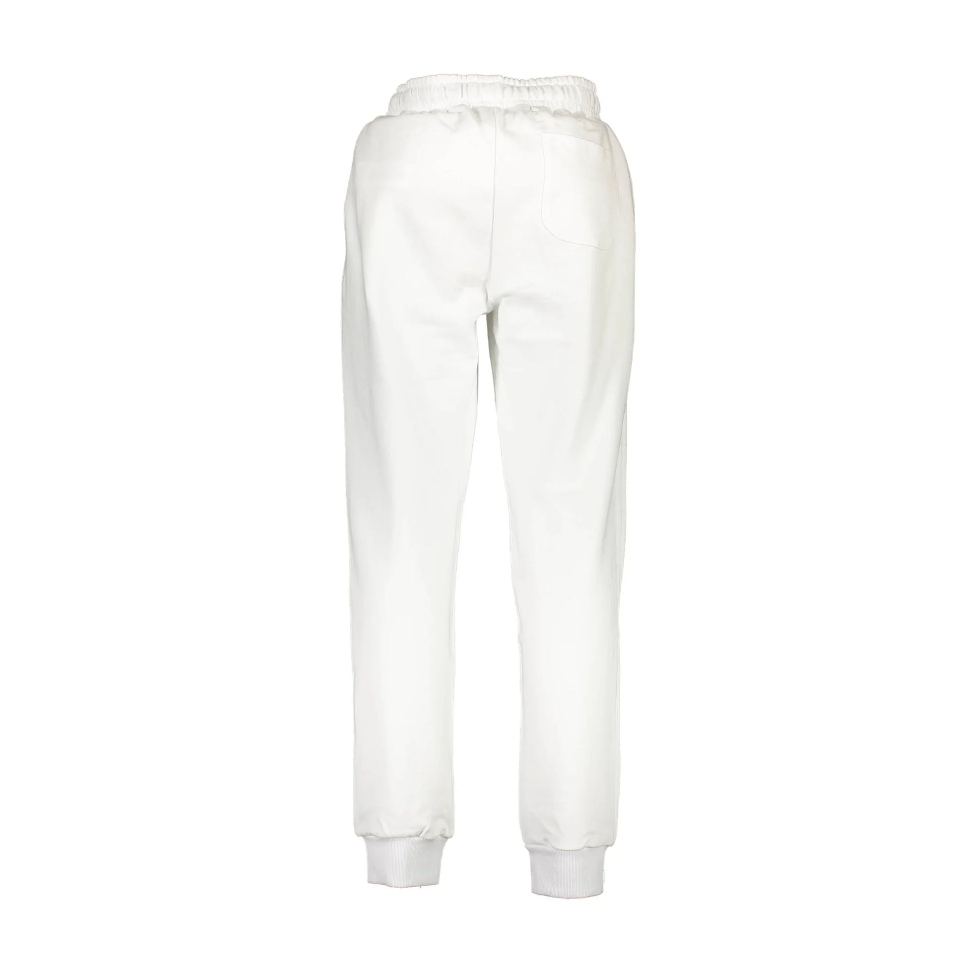 La Martina Pantaloni Uomo Bianco Ricamo - vista 2