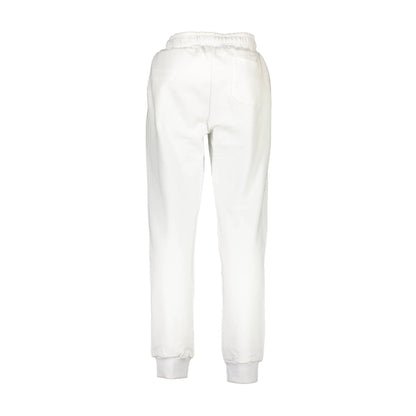 La Martina Pantaloni Uomo Bianco Ricamo - vista 2