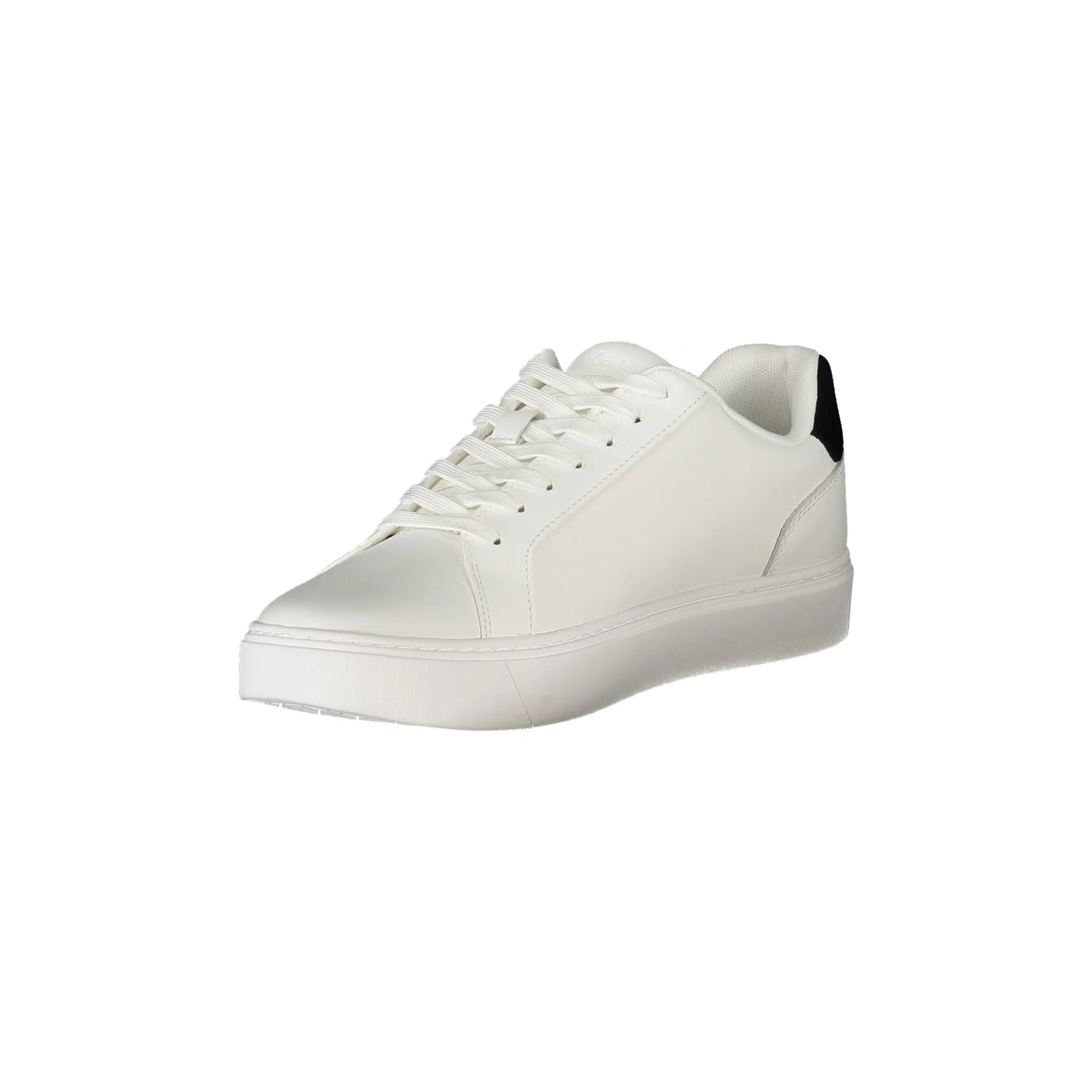 CALVIN KLEIN Sneakers Uomo Bianche con Lacci e Dettagli Neri nero - vista 3