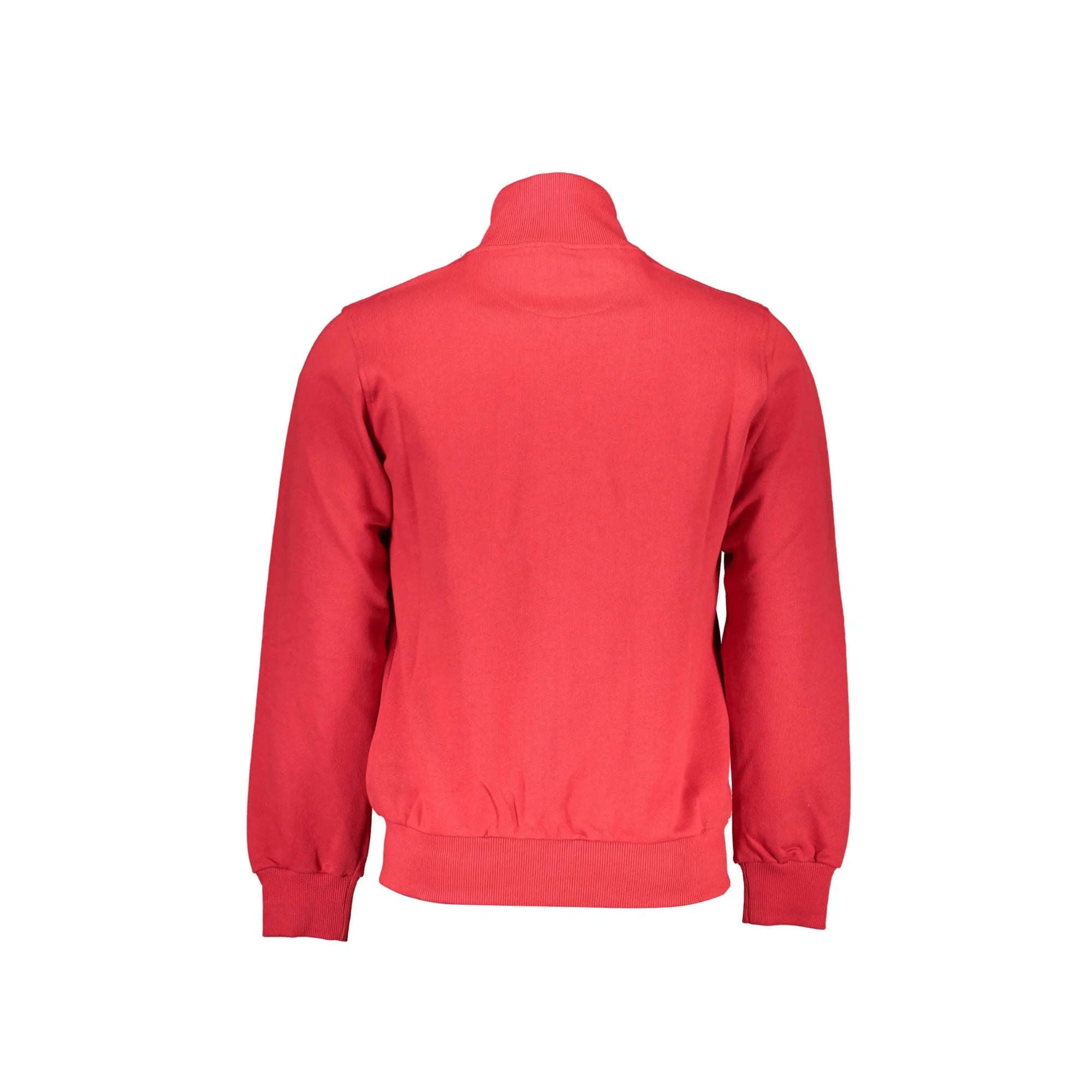 La Martina Felpa Maniche Lunghe Uomo Rossa Ricamo Felpe rosso - vista 2