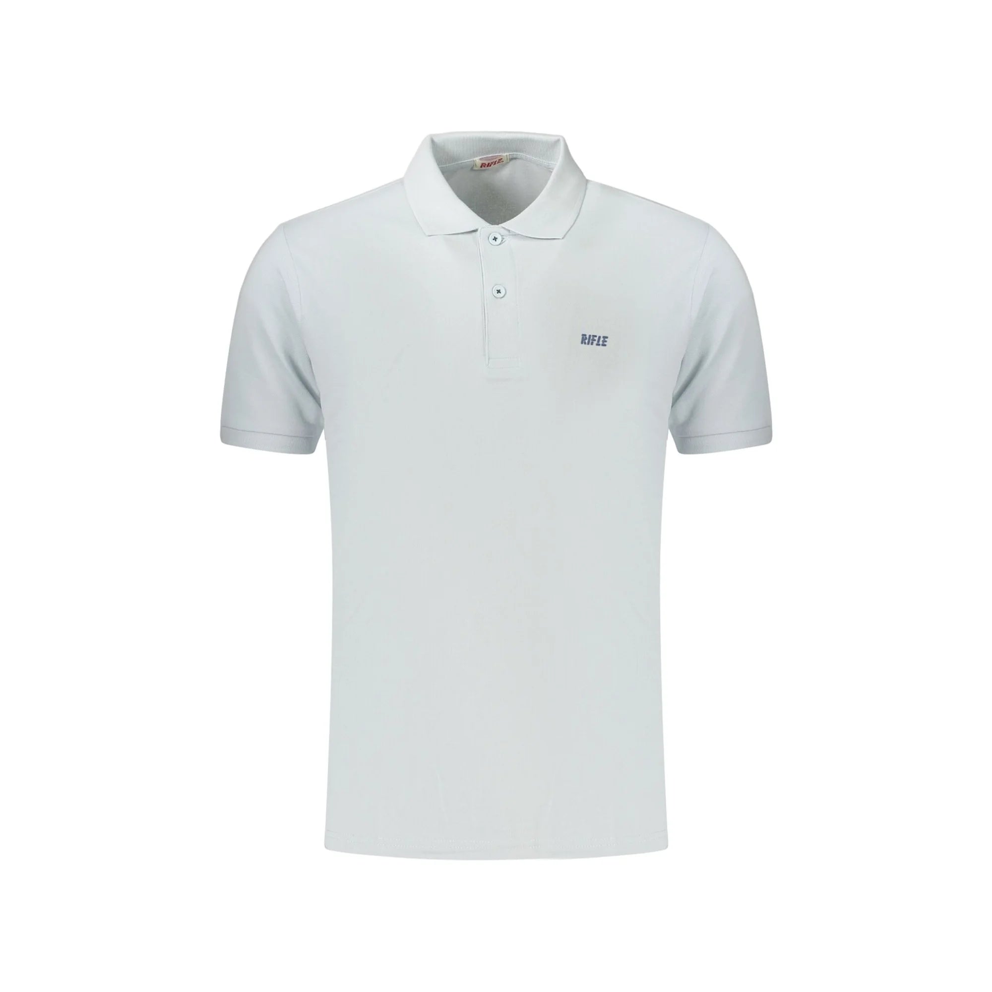 RIFLE POLO MANICHE CORTE UOMO AZZURRO