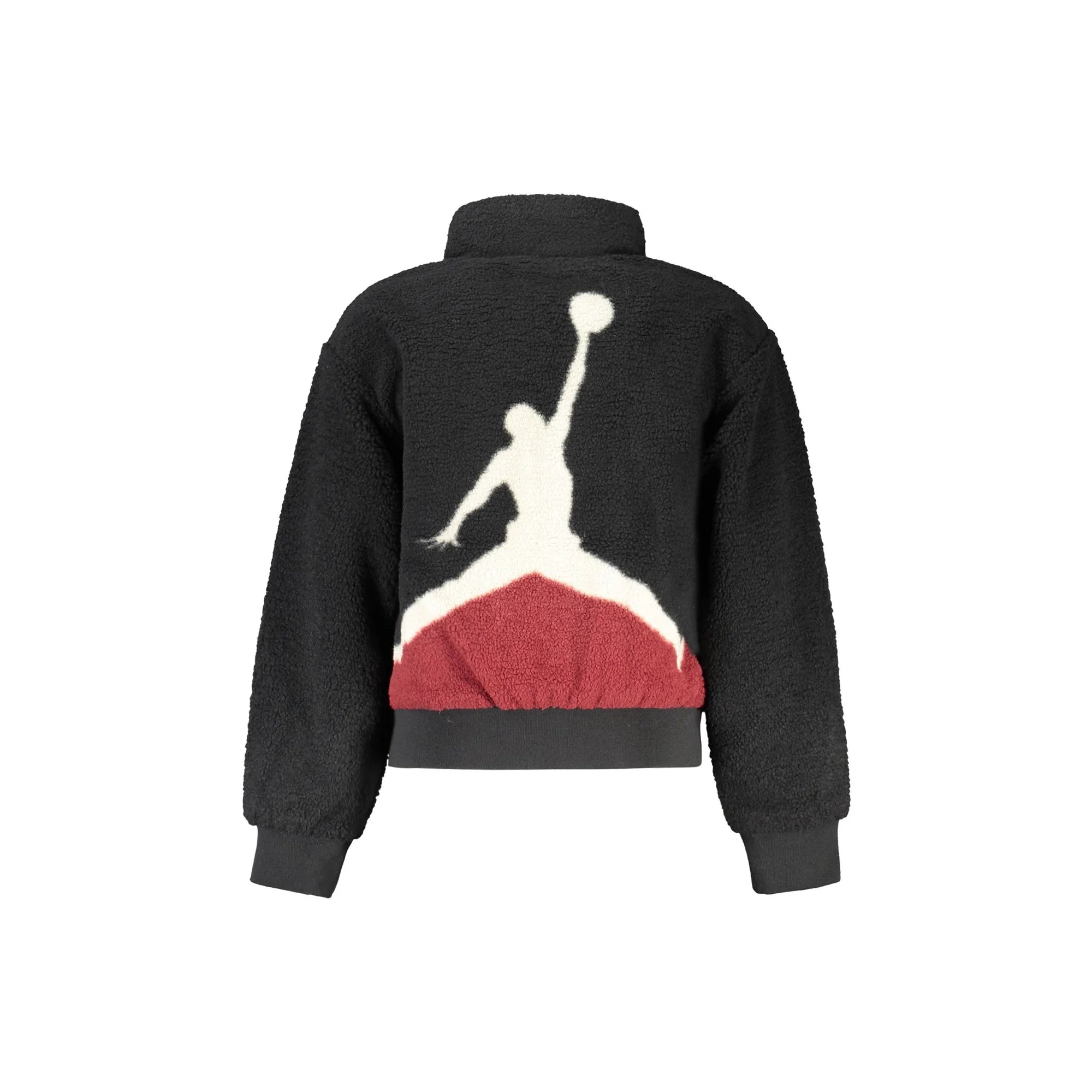 JORDAN FELPA CON ZIP DONNA NERO