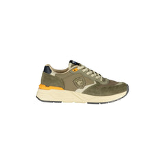 BLAUER Sneakers Mænd Grønne med Kontrastdetaljer og Logo