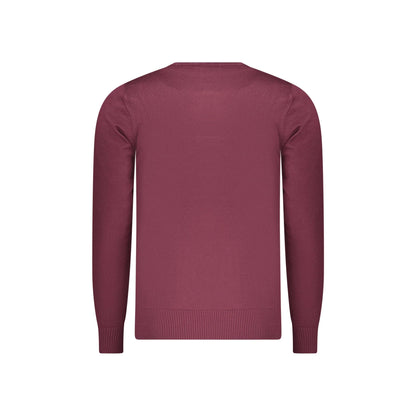 Coveri Moving Maglia Uomo Rossa Ricamo Maglie rosso - vista 2