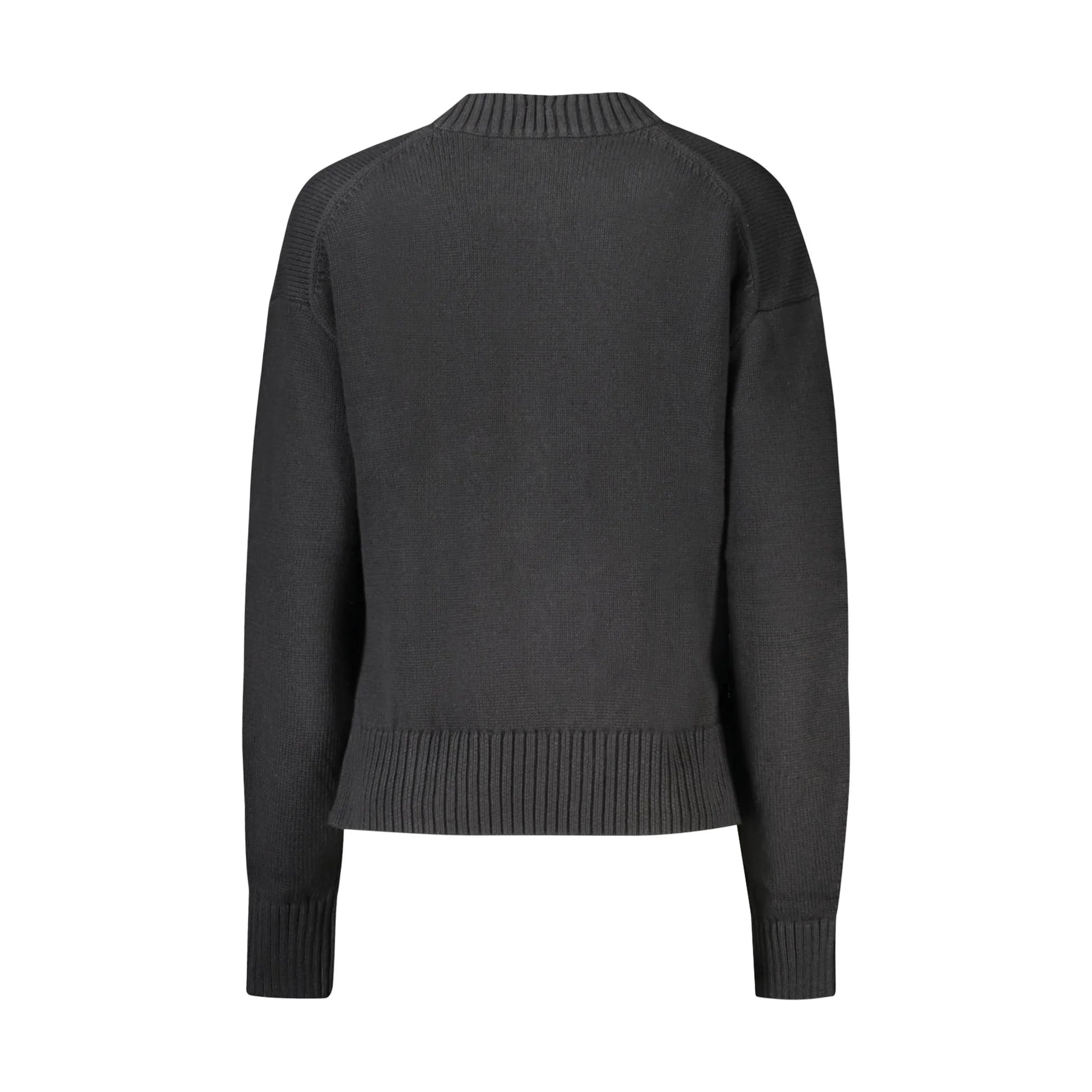 Calvin Klein Maglia Donna Nera Ricamo Maglie nero - vista 2