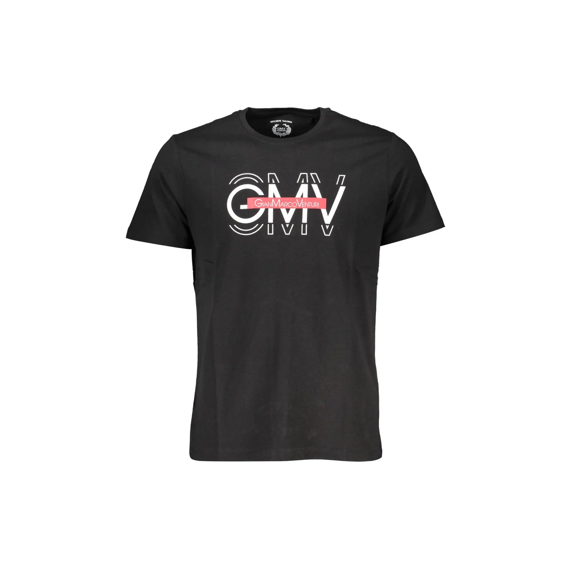 GIAN MARCO VENTURI T-SHIRT MANICHE CORTE UOMO NERO