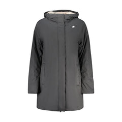 K-Way Giubbotto Maniche Lunghe Donna Nero Logo
