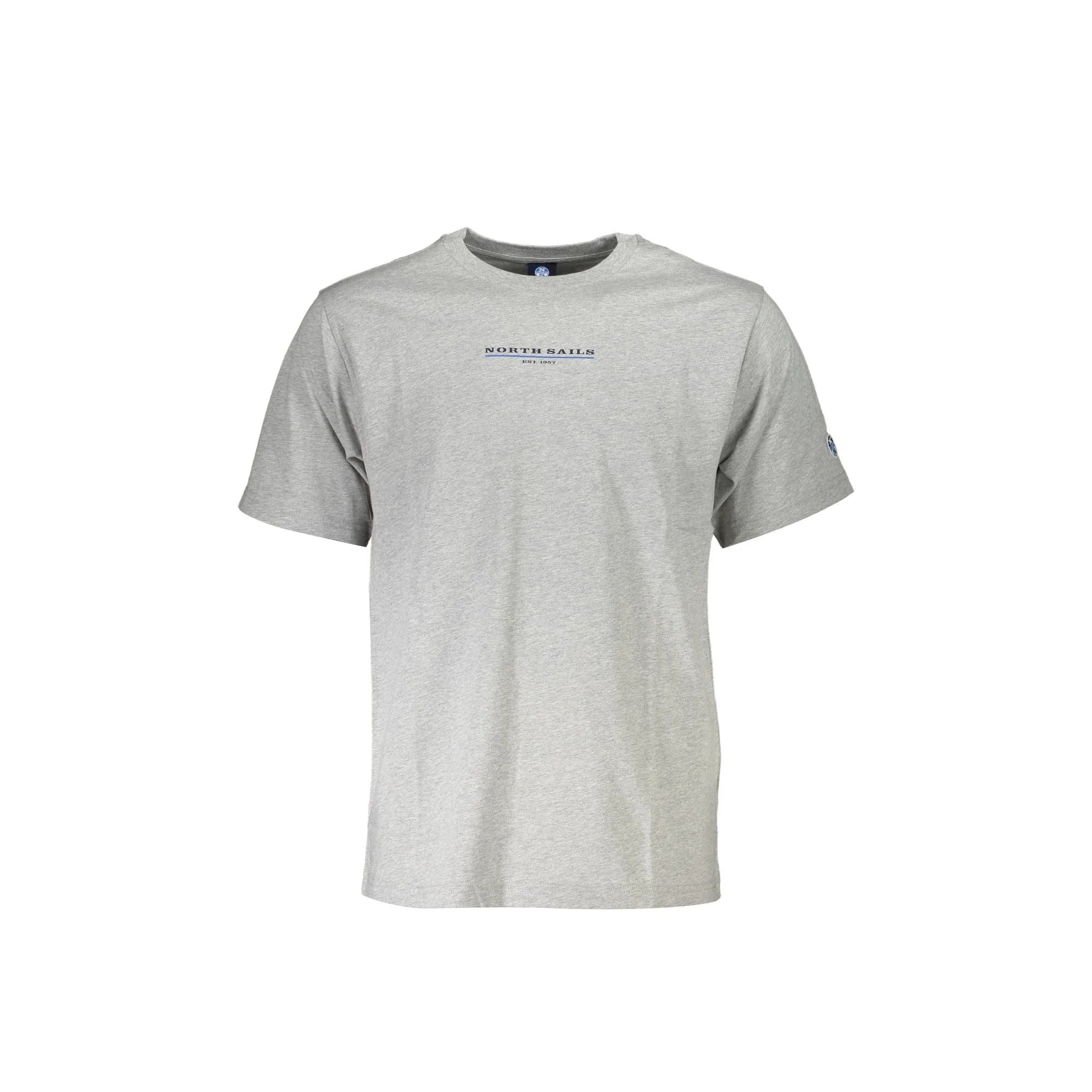 NORTH SAILS T-SHIRT MANICHE CORTE UOMO GRIGIO